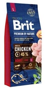 Granule Brit Premium by Nature Adult Large Breed