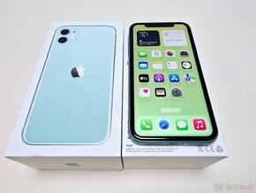 APPLE IPHONE 11 64GB GREEN ,Baterka 100%