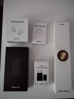 Samsung galaxy S24 128gb + galaxy watch 7+Galaxy buds FE