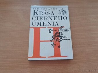 Ján Horáček: Krása čierneho umenia