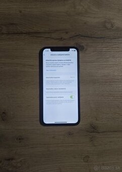 iphone x black 64GB 100% batéria