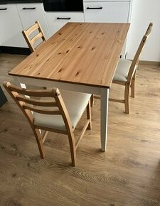 Stôl a stoličky Lerhamn