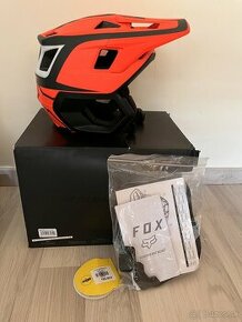 Prilba FOX Dropframe Pro Fluo Orange - 1