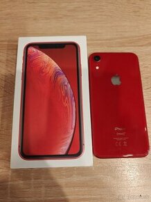 Predám zachovalý iPhone XR 64 GB red