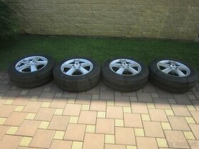 17" AL disky Dezent na Tiguan, Karoq, Kodiaq so zimnymi pneu