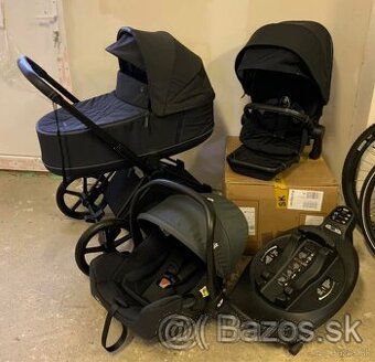 Kočík Cybex Priam Matt Black - Trojkombinácia