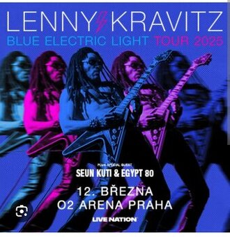 Lenny Kravitz Praha 12.3.2025