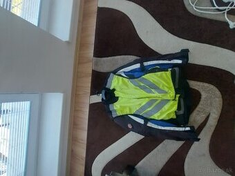 Moto bunda s high viz vestou