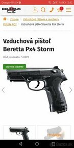 Vzduchová pištol beretta Px4 Storm - 1