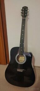 Fender Squier SA-105CE Black - 1