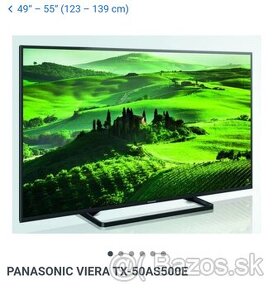 panasonic tx 50as500e