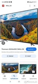 Predam Smart TV Thomson 43UG 6400