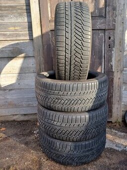 Predám 4 jazdené zimné pneumatiky Continental  245/45 R18