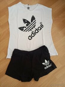 komplet adidas,sort.