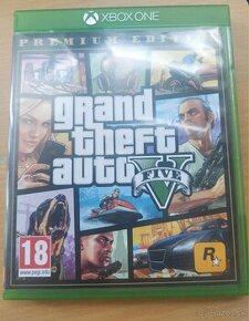 Predám gta 5 na xbox one