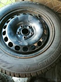 Predám disky Volkswagen Group 5x112 R16 a zimne pneumatiky - 1