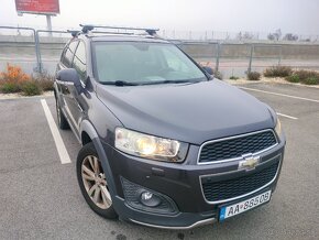 Chevrolet Captiva 2014 r. Top stav