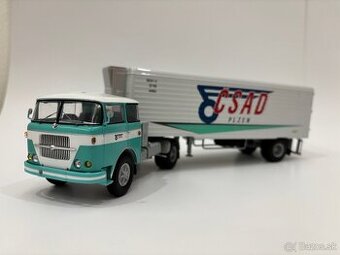 Model Škoda 706 + náves Orličan N12CH 1:43