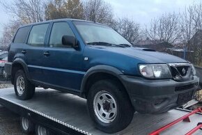 Nissan Terrano II 2.7 Td, pohon 4x4, manuál,  ROZPREDÁM - 1