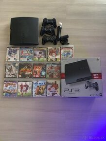 PS3 320GB + Move set