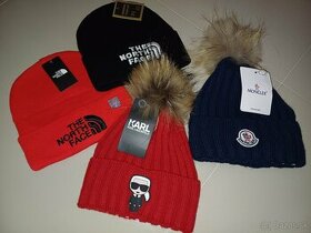 Čiapky Hugo Boss, Lagerfeld, Moncler, The North Face UNI