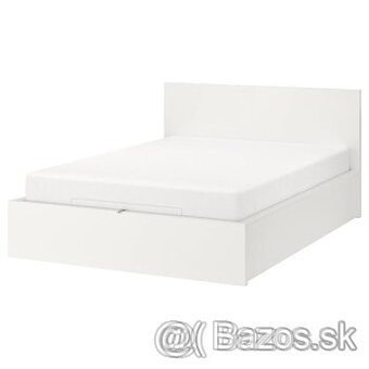 IKEA MALM posteľ biela 180 x200