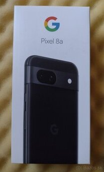 Predám nový zabalený Google Pixel 8a 256gb obsidian black z