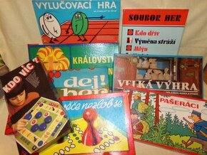 Retro hry Made in Czechoslovakia - TOFA SEMILY komplet stav