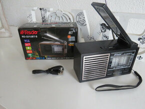 Predam nove,male radio RD-321UBT-lampas-SOLAR - 1