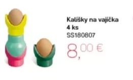 Tupperware kalíšky na vajíčka 4 ks