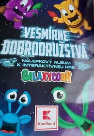 Kaufland nálepky Vesmírne dobrodružstvá Galaxycodr