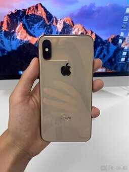 iPhone Xs Gold BATERIE 100% TOP