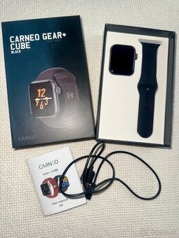 Inteligentné hodinky Carneo Gear+ Cube Black