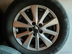 Al disky R17 5x114,3 + pneu - 1