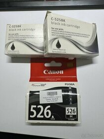 black ink cartridge C-525 BK a 526BK