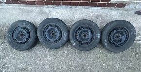 165/70 r14 zimné pneumatiky + disky Škoda Fabia 1 - 1