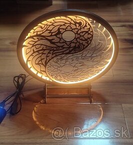 Dekoratívna "Jin-Jang" Led lampa