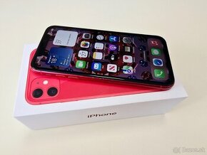 APPLE IPHONE 11 64GB RED ,Baterka 100%