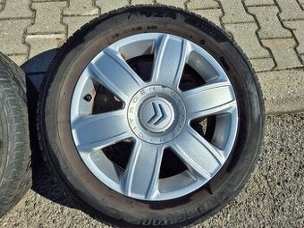 R16 ALU disky Citroen 4x108 + pneu Bridgestone 205/55 R16