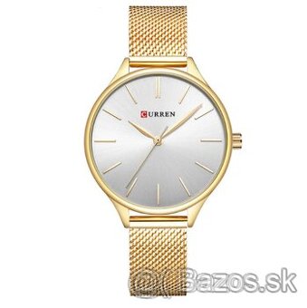 Dámske hodinky Curren Metal Gold White