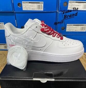 Nike Air Force 1 x Supreme Low White - 1