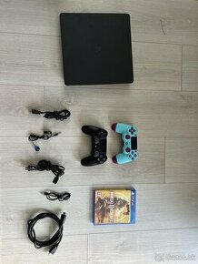 Playstation 4(PS4) 500GB Slim + 2 ovládače + Mortal Kombat