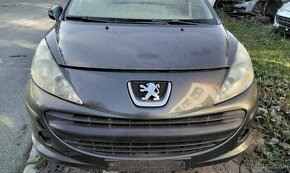 PEUGEOT 207 1.4 2007 predám MOTOR 8FS, KAPOTA, NÁRAZNÍK, PRE