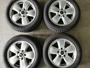 15" 5x112 Alu disky na Mini Cooper + zimné pneu 175/65 r15 - 1