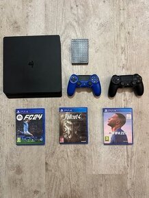 Playstation 4 Slim 1TB + HDD 1 TB