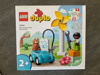 LEGO DUPLO 10985 Veterná turbína a elektromobil