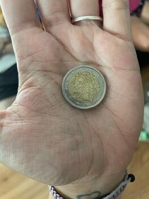 Vzácna 2 eurová minca