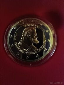 2 eurove mince Monaco 2024 proof Charles Quint