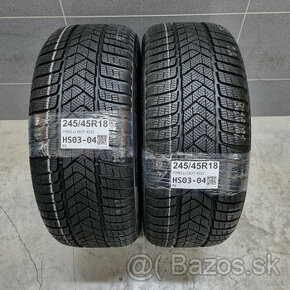 Zimné pneumatiky 245/45 R18 PIRELLI DOT4222 - 1