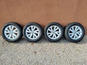 Predám kolesá Volkswagen 5x112 R16+zimné pneumatiky